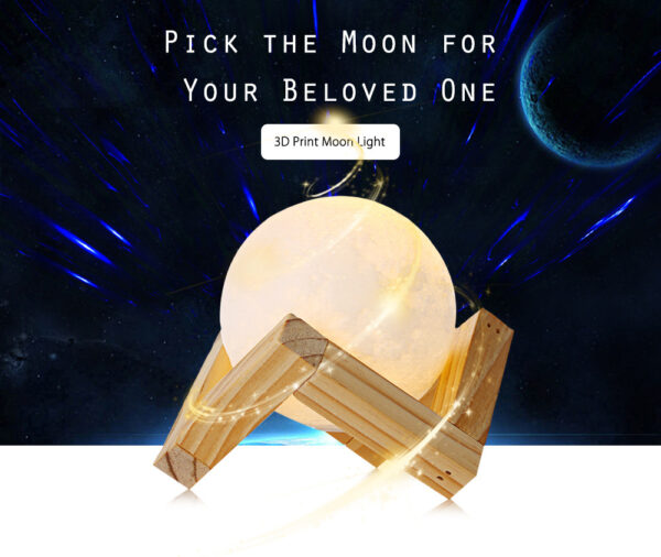 Printing Moon Light Valentine's Day Christmas Gift - Image 3